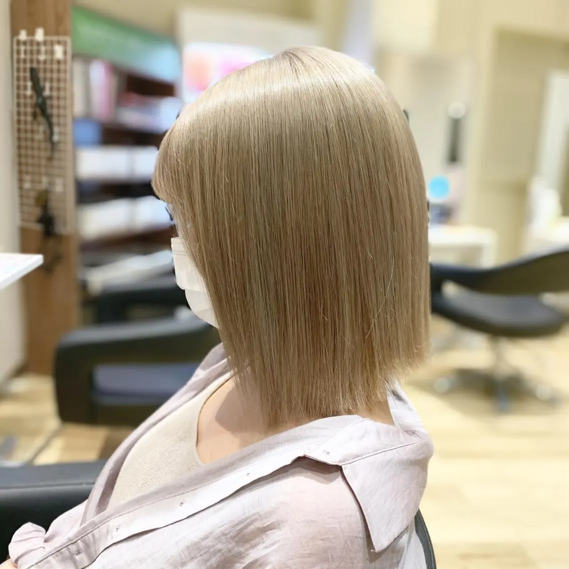 ミディアム ヘアカラー トリートメント 【White京橋】 岸 拓斗のヘアスタイル