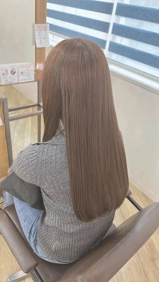ロング カット ヘアカラー 🎀ITSUKI暖色 カラー/レイヤー🎀のヘアスタイル