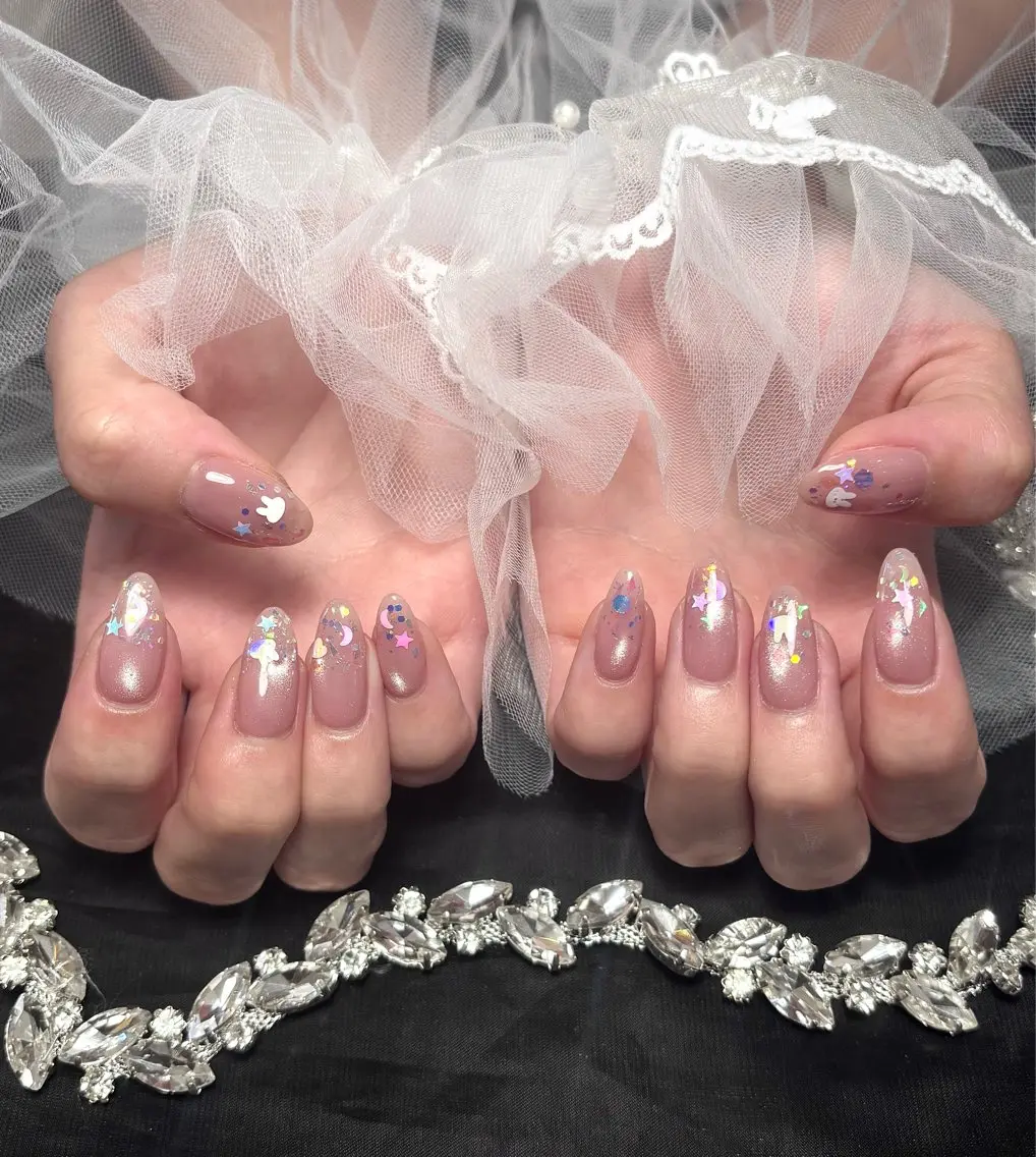 ネイル ハンドネイル moon nailsのネイルデザイン
