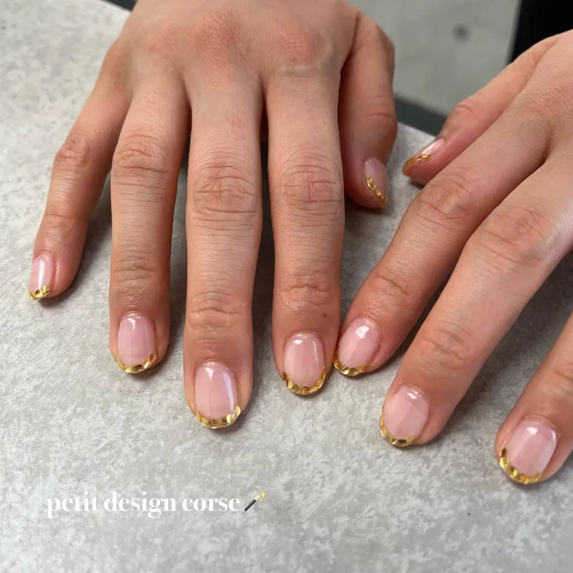 ネイル フレンチネイル 🤎Two ERI🤎のネイルデザイン