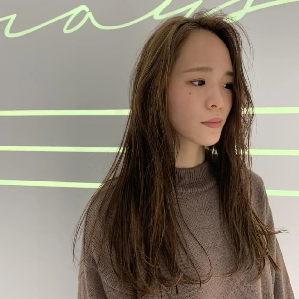 ロング カラー 竹尾 優斗のヘアスタイル
