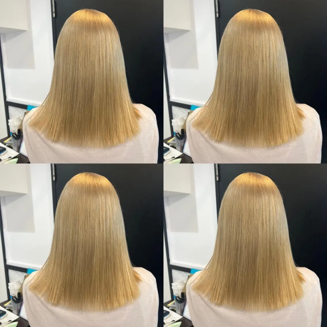 ミディアム カラー ブロンド カット ヘアカラー トリートメント ✨レイヤー/髪質改善 /エクステ✨ナカムラのヘアスタイル