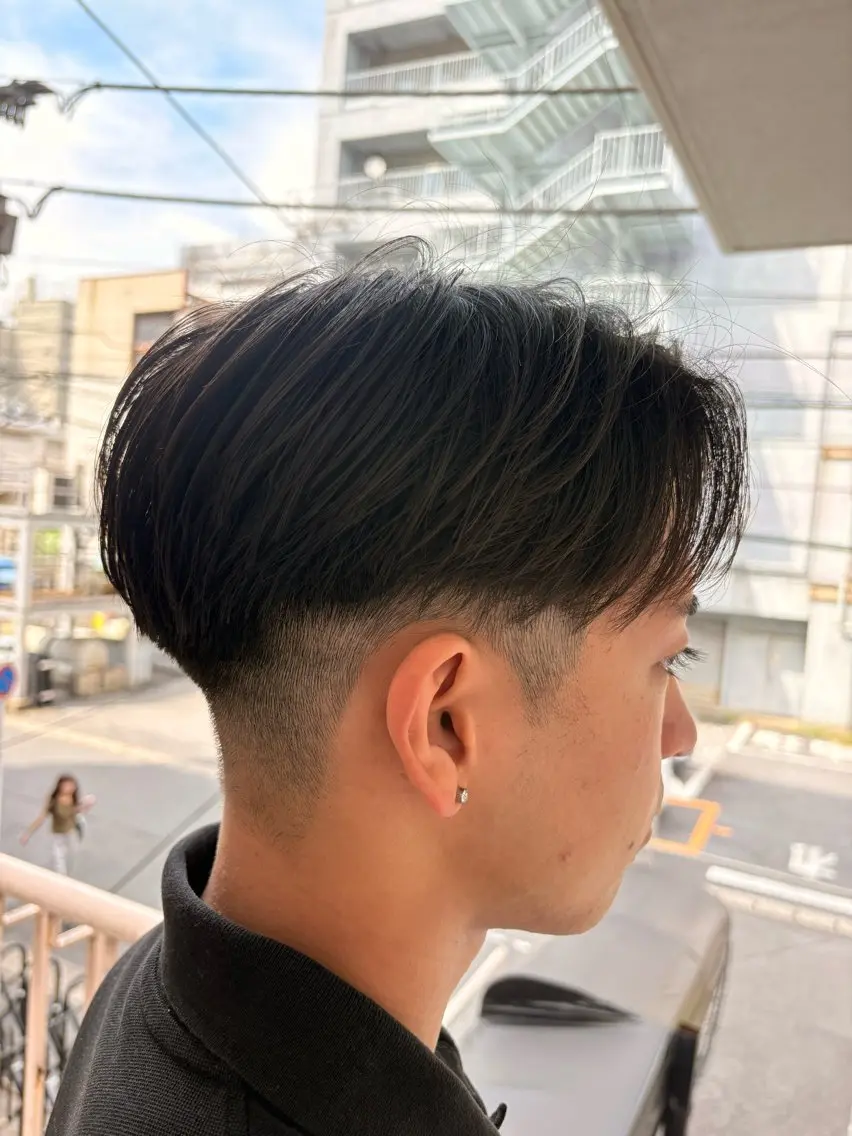 ミディアム 宮田 勇冴のヘアスタイル