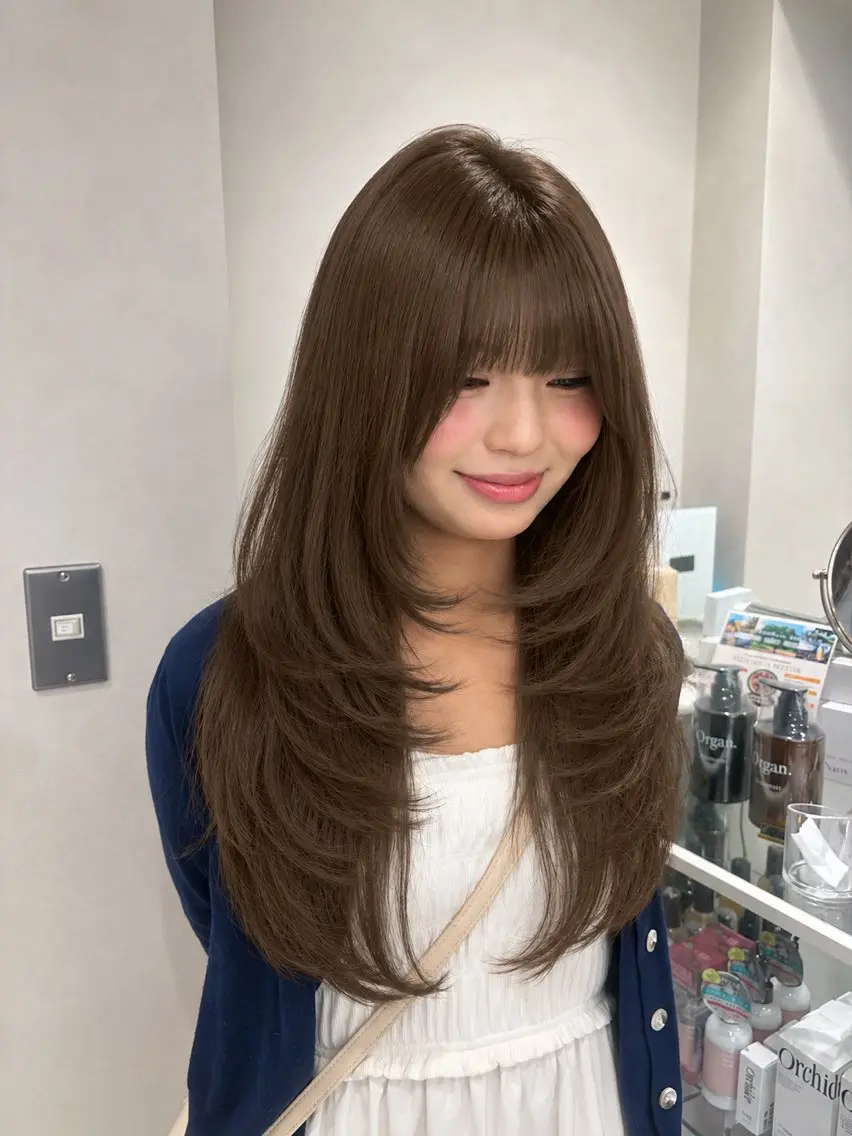 カラー ヘアカラー ANRI🎀 福岡美容師/韓国🎀のヘアスタイル