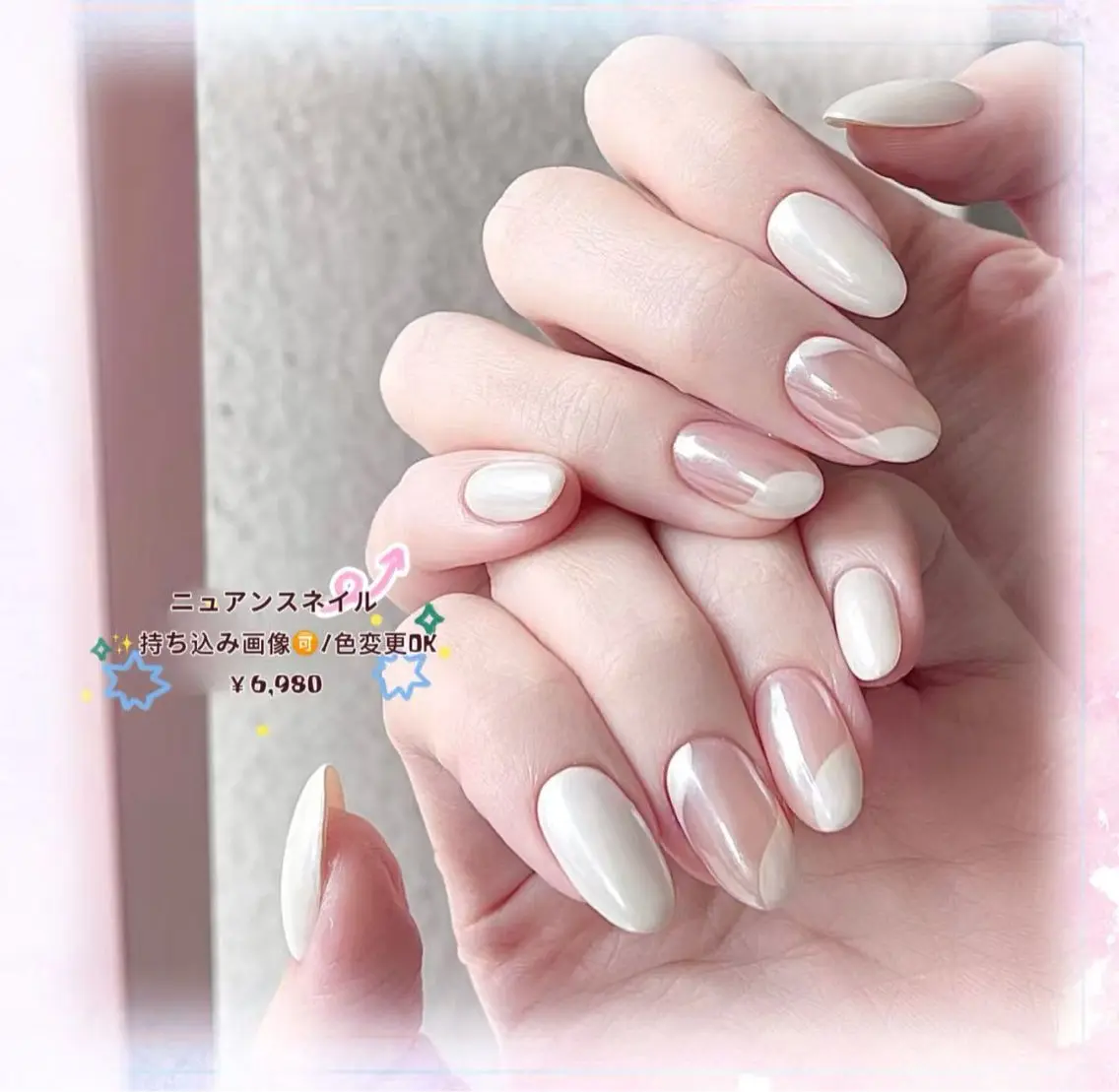 【Hand/持ち込みOK】手書きアート4本 ¥6,980の写真
