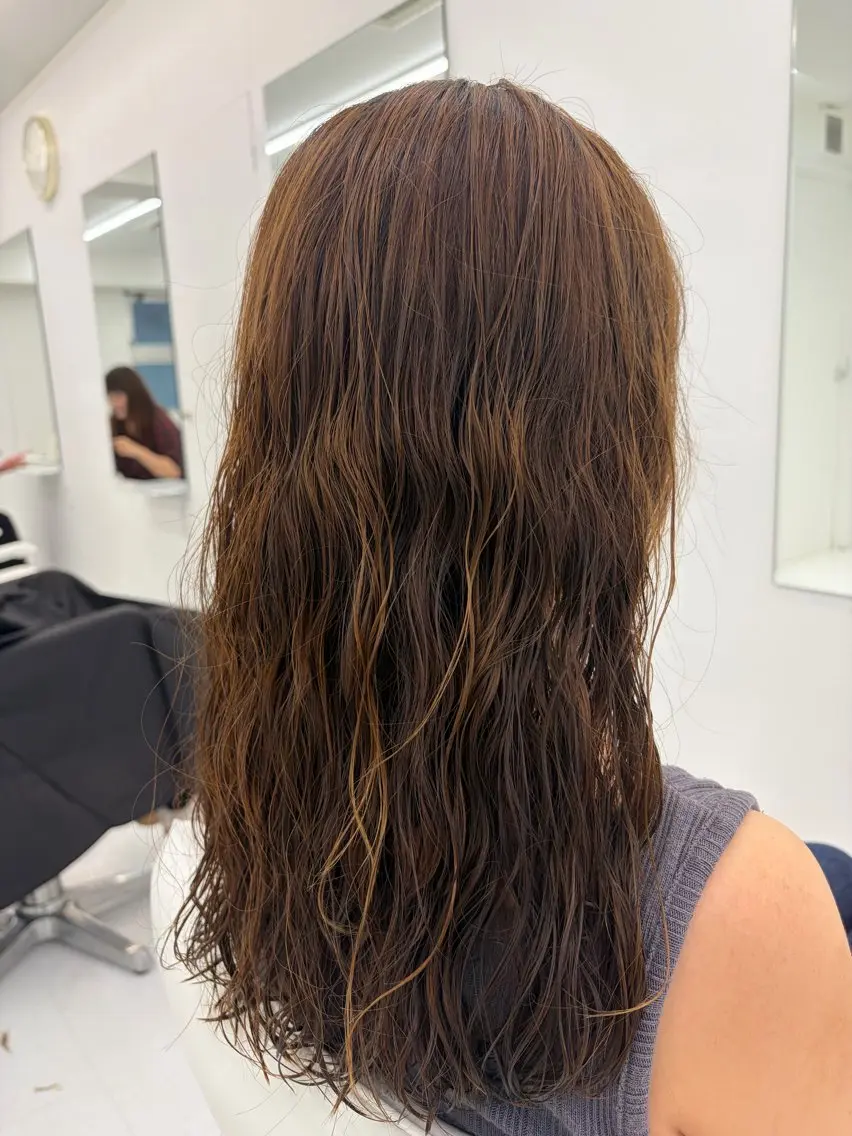 ロング パーマ モデルさん募集中🐟 Ayumiのヘアスタイル