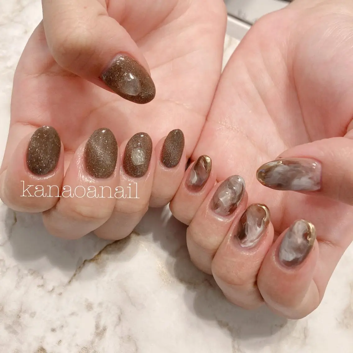 ネイル 地爪育成💅 kanaoanailのネイルデザイン