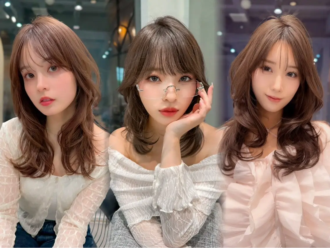 カラー ゆい🎀/艶カラー 🪽/縮毛矯正🤍のヘアスタイル