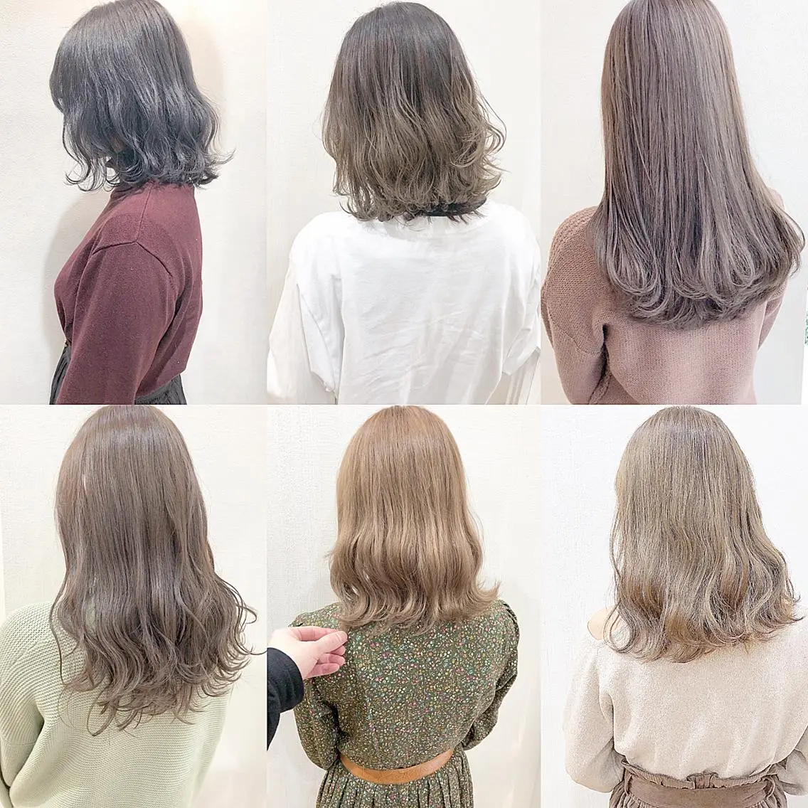 ミディアム 横浜ブリーチムラ直し ハイトーン/ブリーチのヘアスタイル