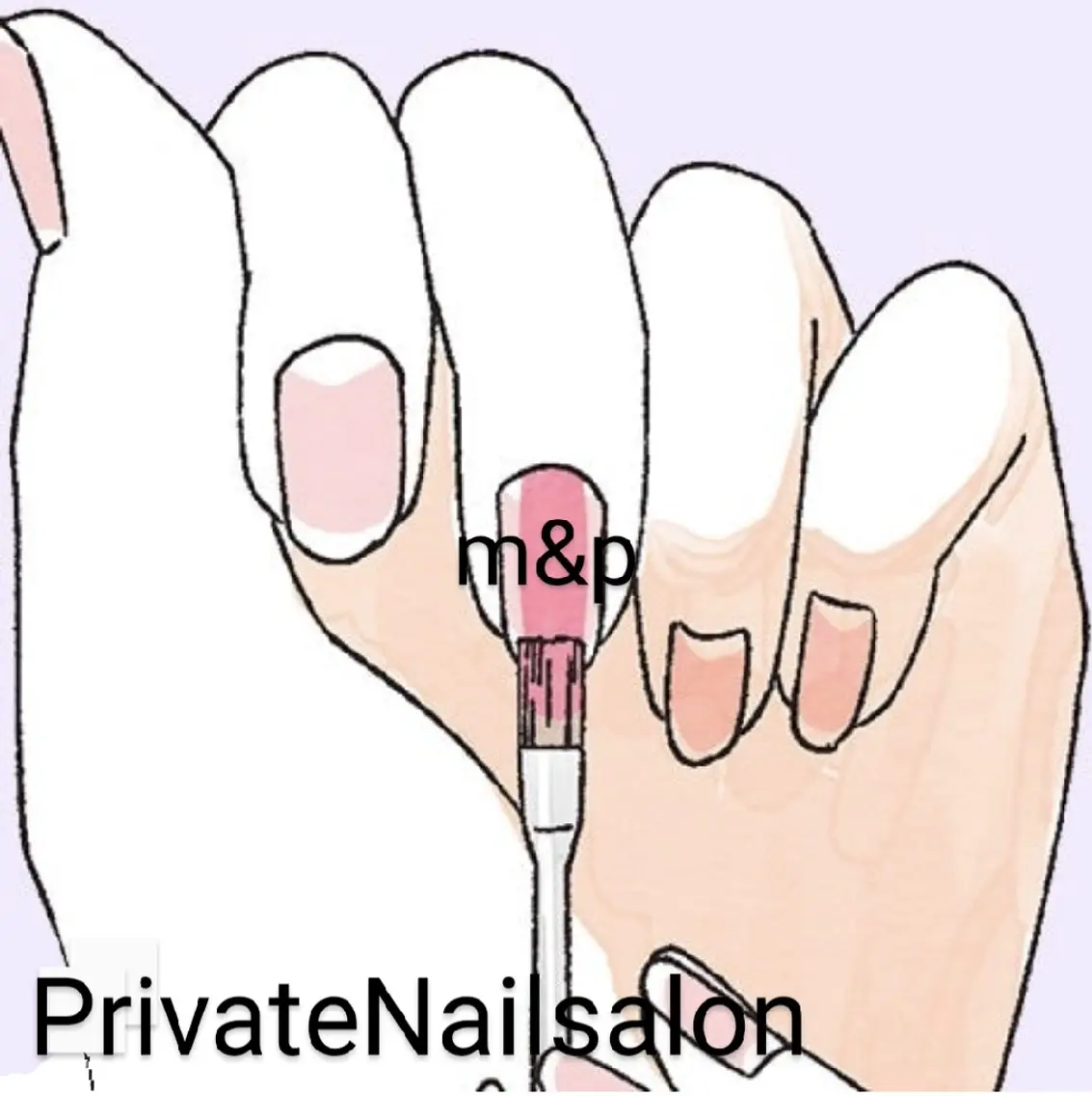 ネイル ジェルネイル パラジェル m&pPrivate nailsalonのネイルデザイン