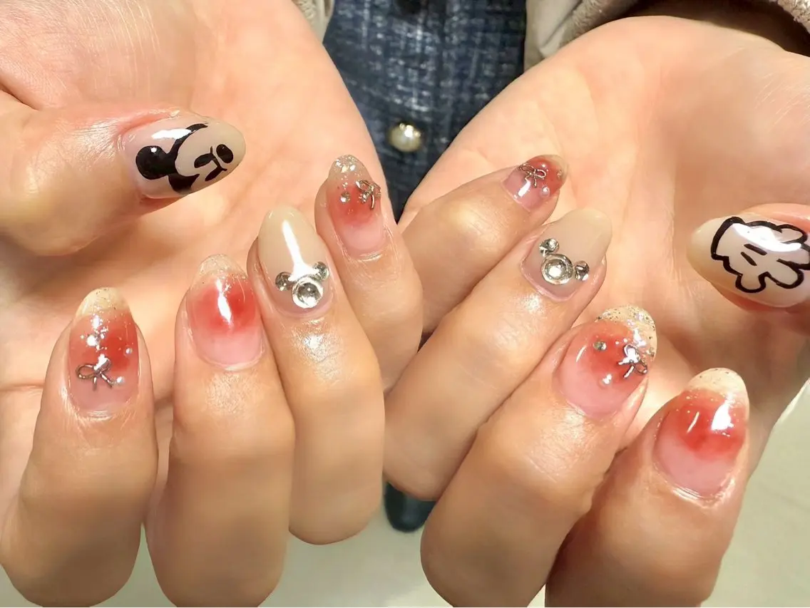 ネイル ハンドネイル フットネイル nail salon mieux(ミュー)のマツエク・マツパデザイン