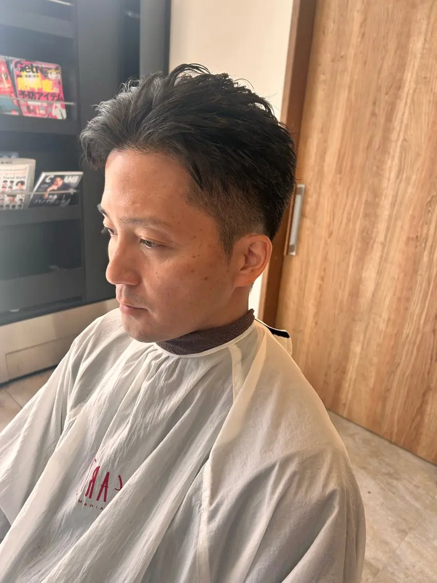 ショート メンズ ri kuのヘアスタイル