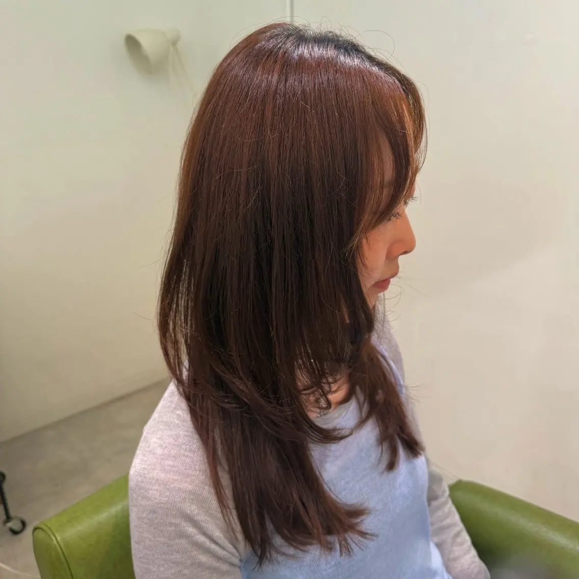 ロング カット クシェルバイリリア 川原のヘアスタイル