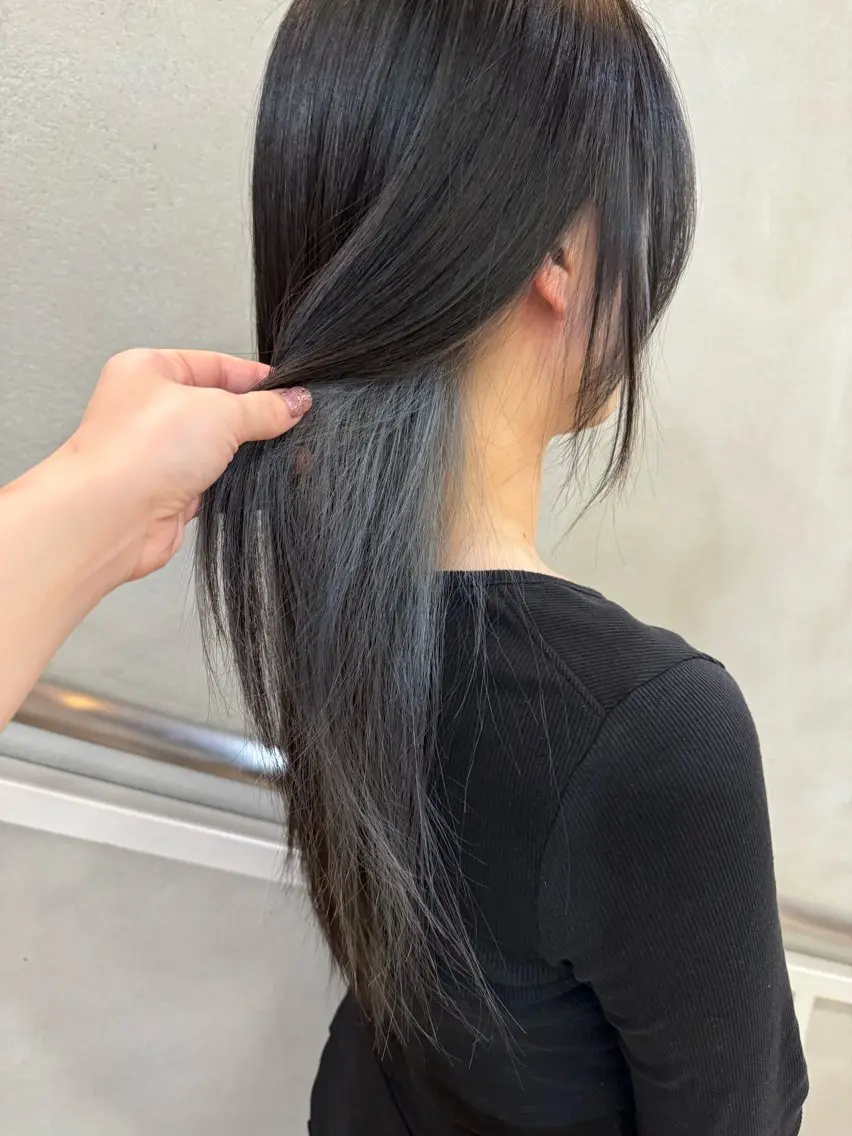 インナーカラー+フルカラーの写真