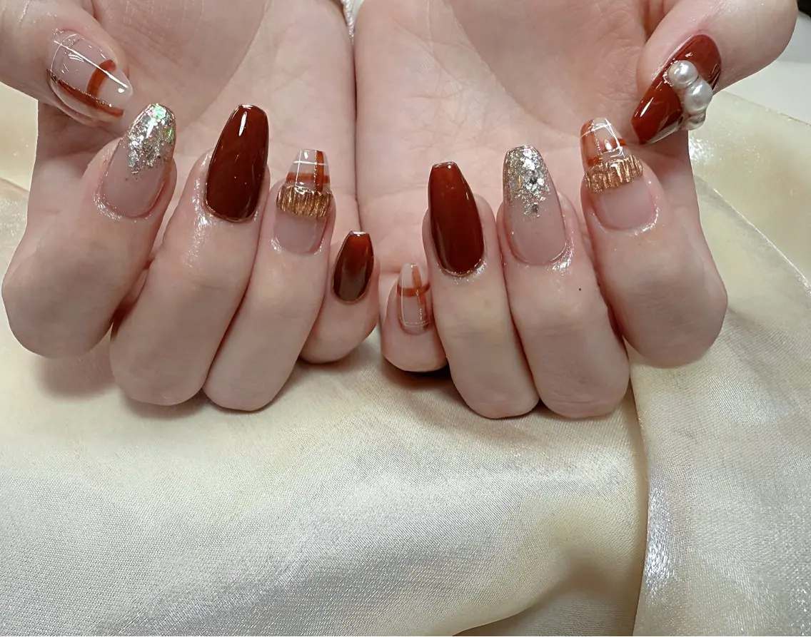 ネイル ハンドネイル Flower nailのネイルデザイン