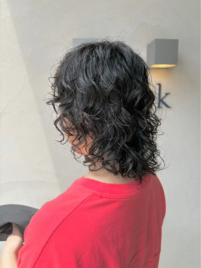 ショート パーマ カット パーマ sizuk natsukiのヘアスタイル
