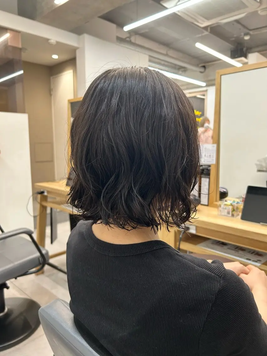 ショート パーマ カット パーマ Ore／Himeka 🌷レディースのヘアスタイル