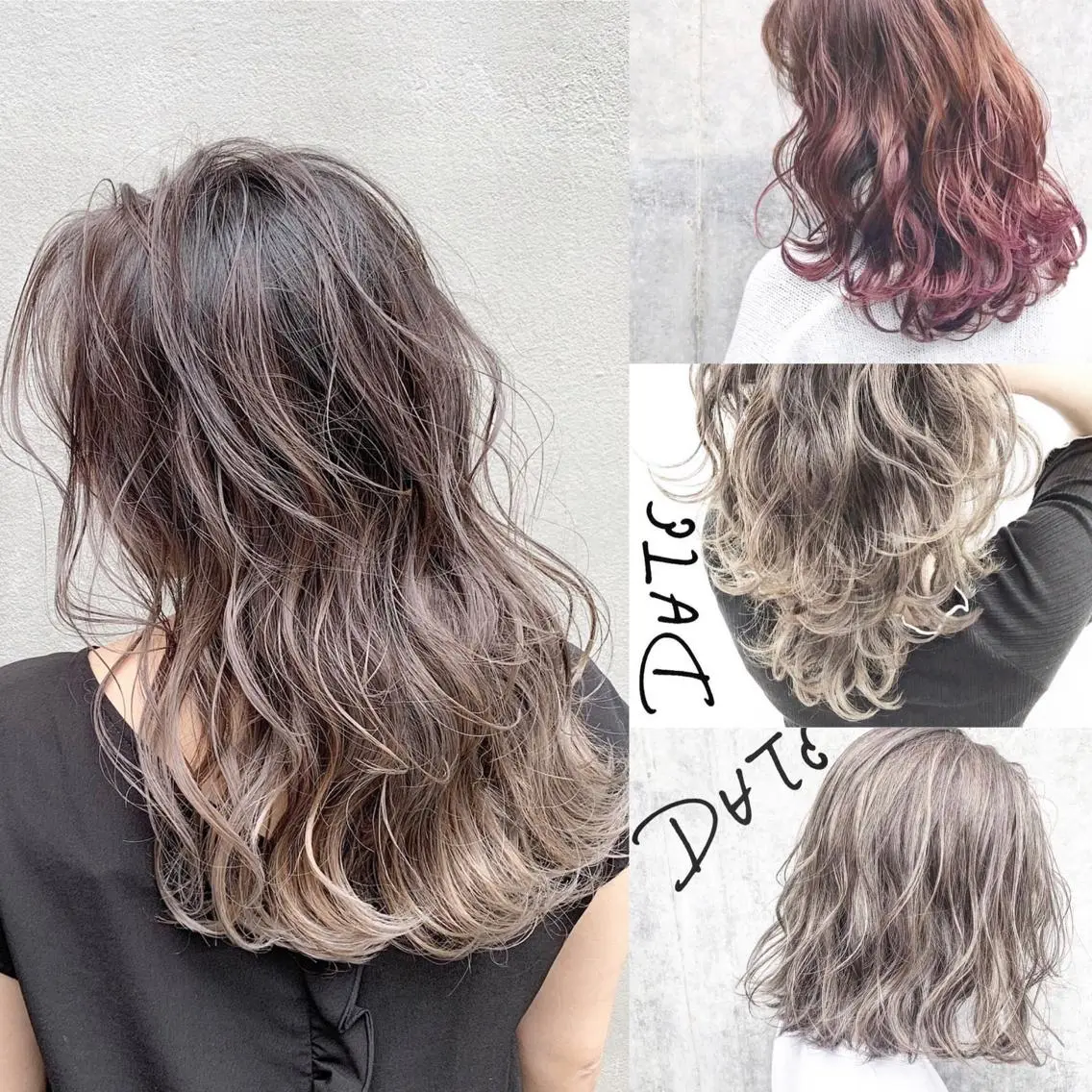 セミロング カラー 💛カラー大人気💛 c i a t eのヘアスタイル