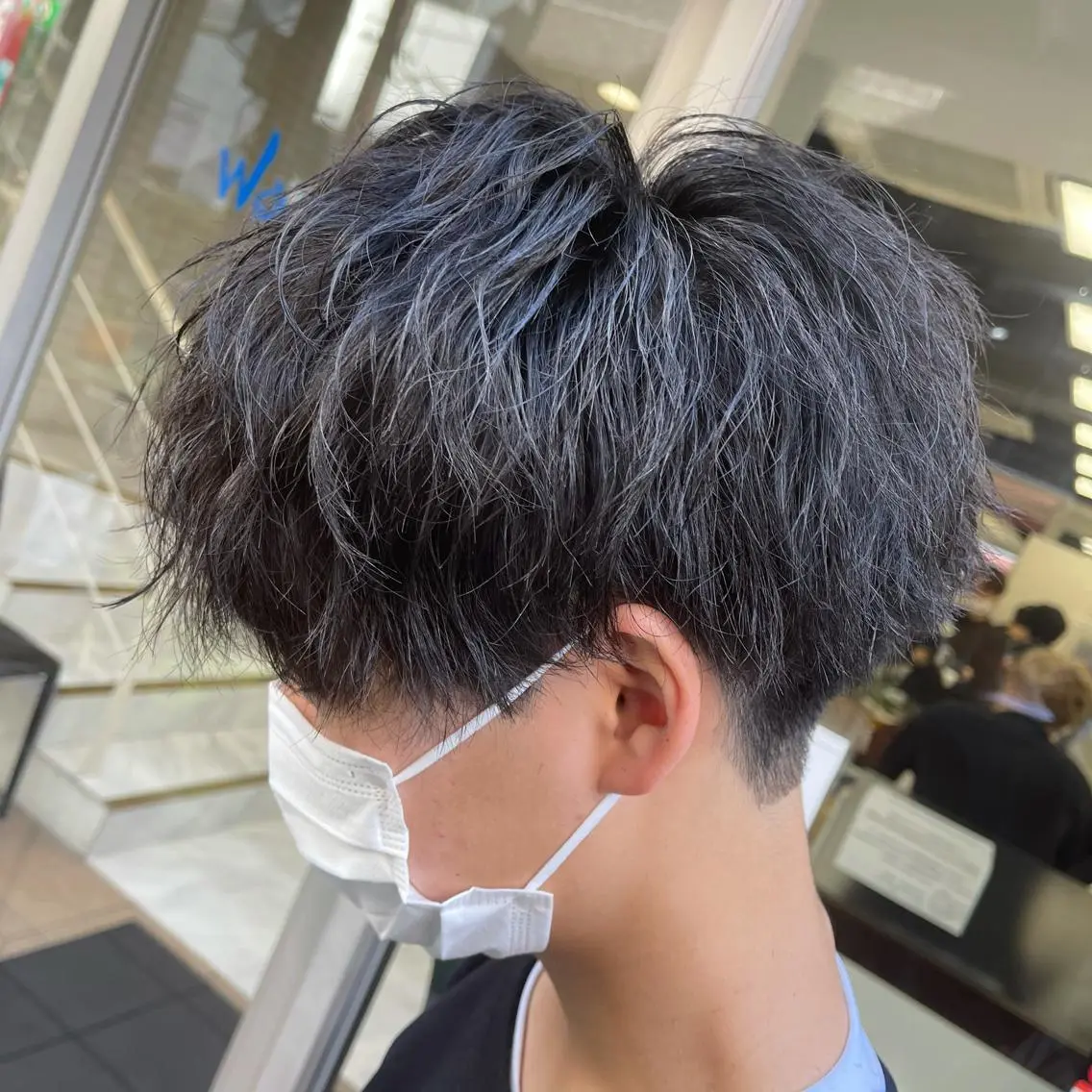 ショート パーマ メンズ カット パーマ トリートメント ✨メンズ支持率no1 野上✨のヘアスタイル