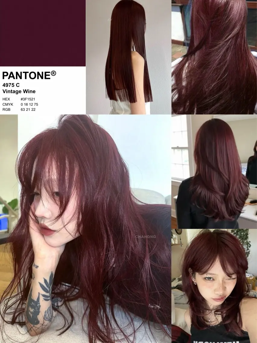 カラー 伊藤 瞳彩のヘアスタイル