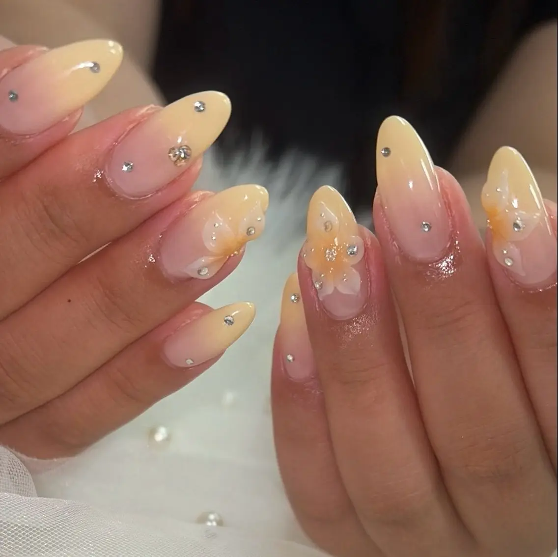 ネイル ハンドネイル tener 🖤yua🖤のネイルデザイン