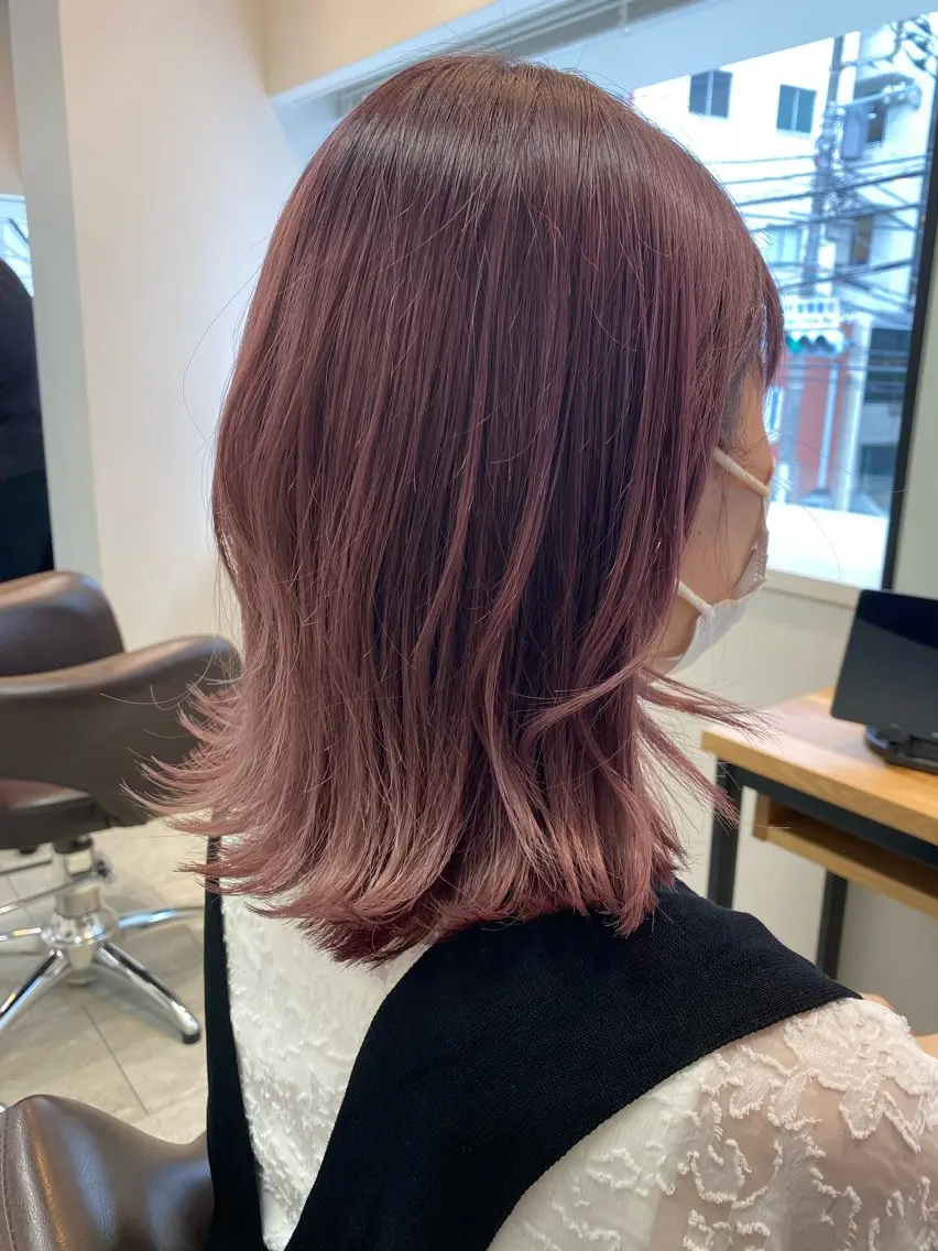 ミディアム 立川 allu|細谷 ションのヘアスタイル