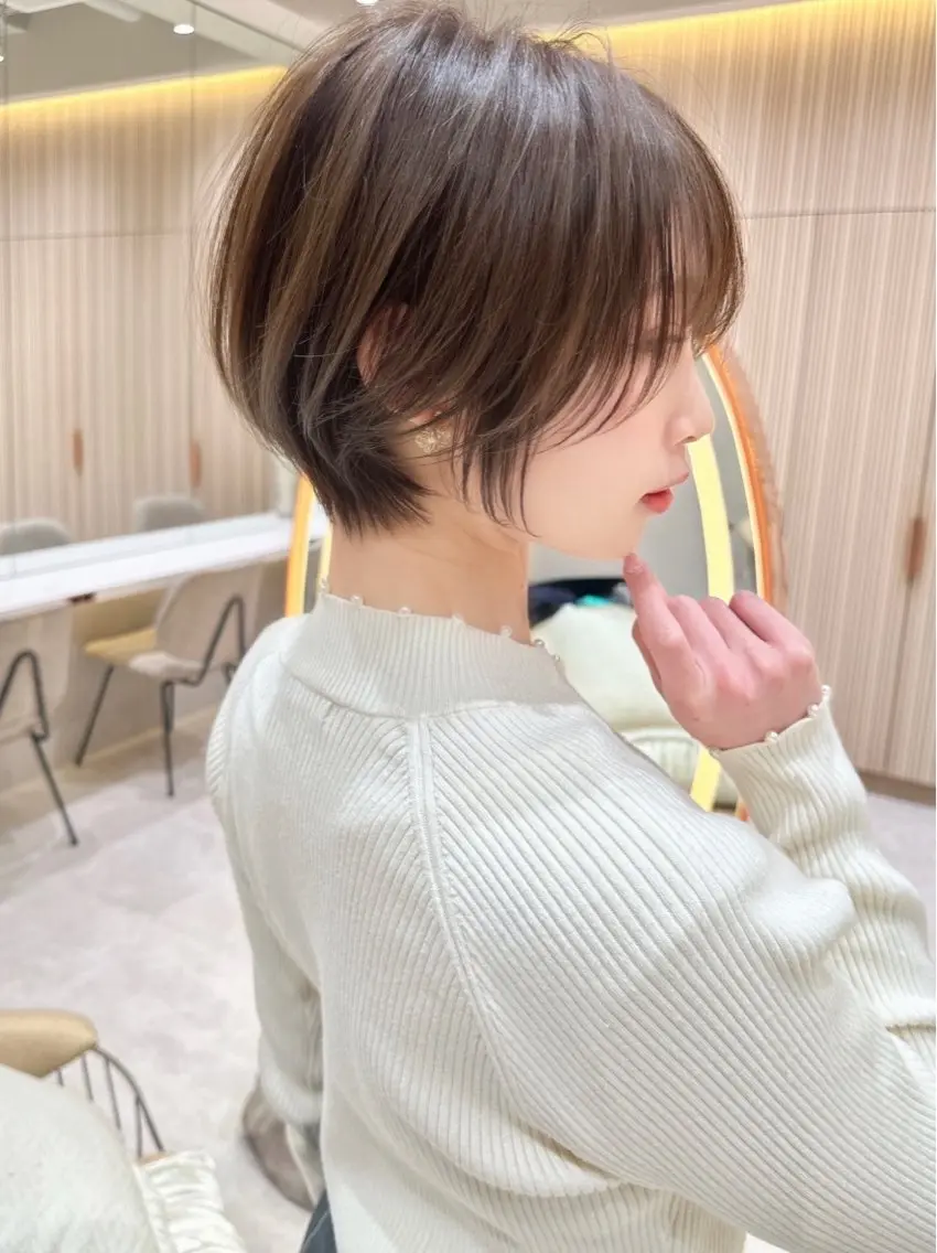 ショート 🩵縮毛矯正・ボブ 岩原朋也🩵のヘアスタイル