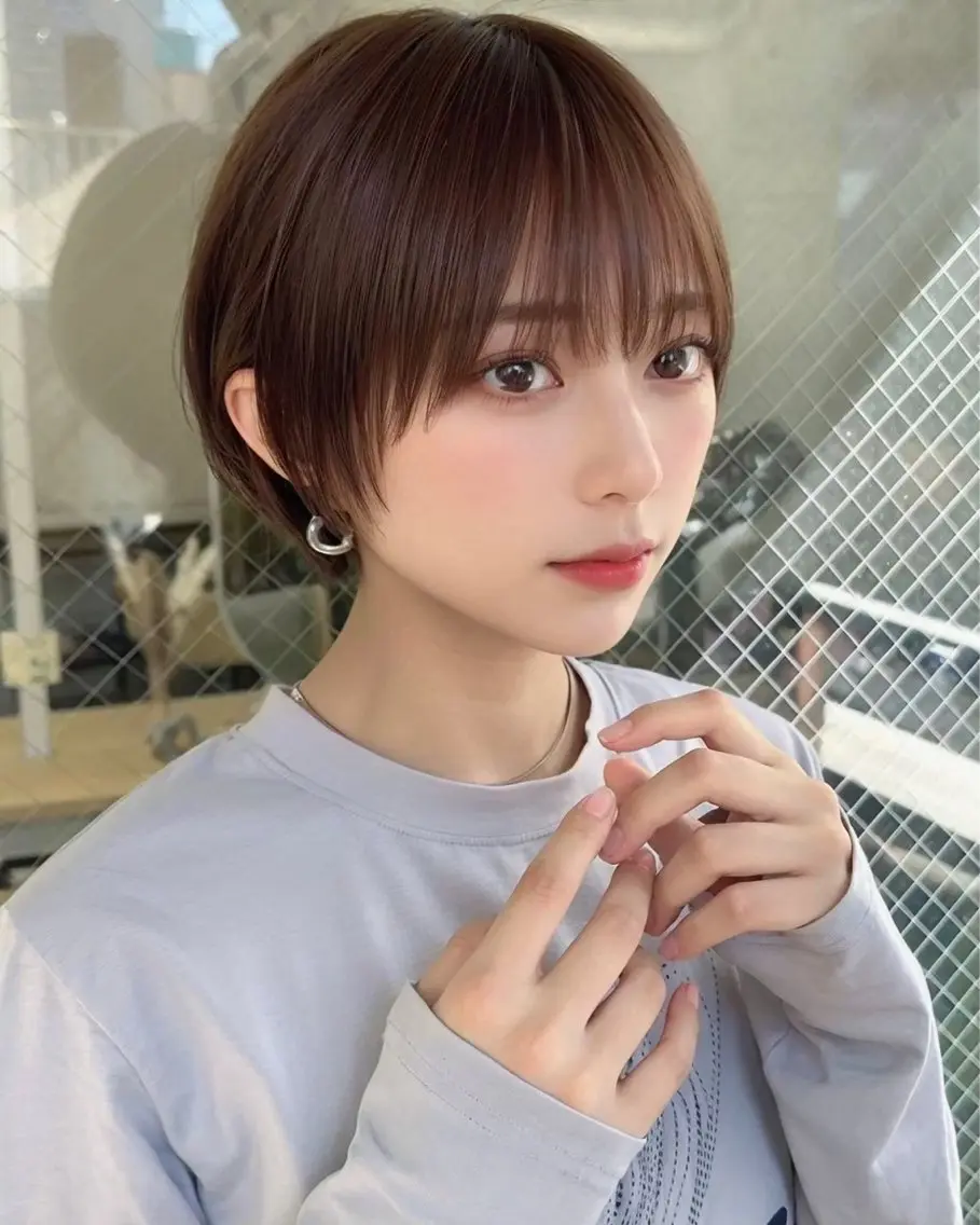ショート カット/縮毛 矯正/銀座/まいのヘアスタイル