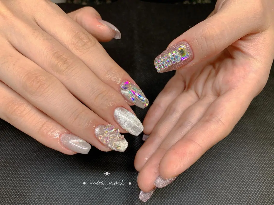 ネイル スカルプネイル MoaNail🫶 Yoshiのネイルデザイン