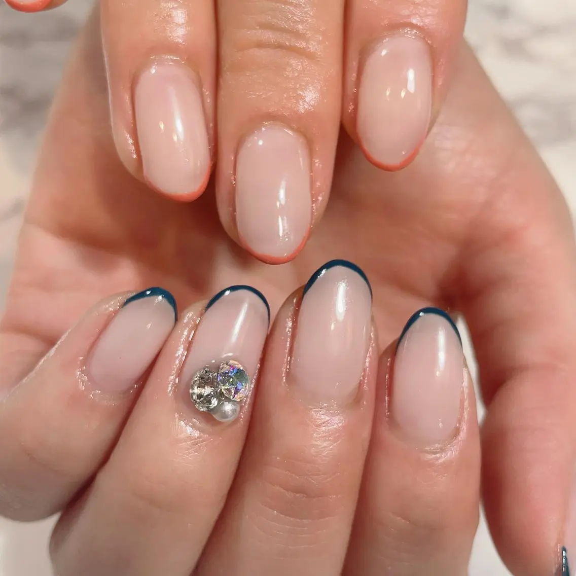 ネイル フレンチネイル Nail salon Ariettyのネイルデザイン