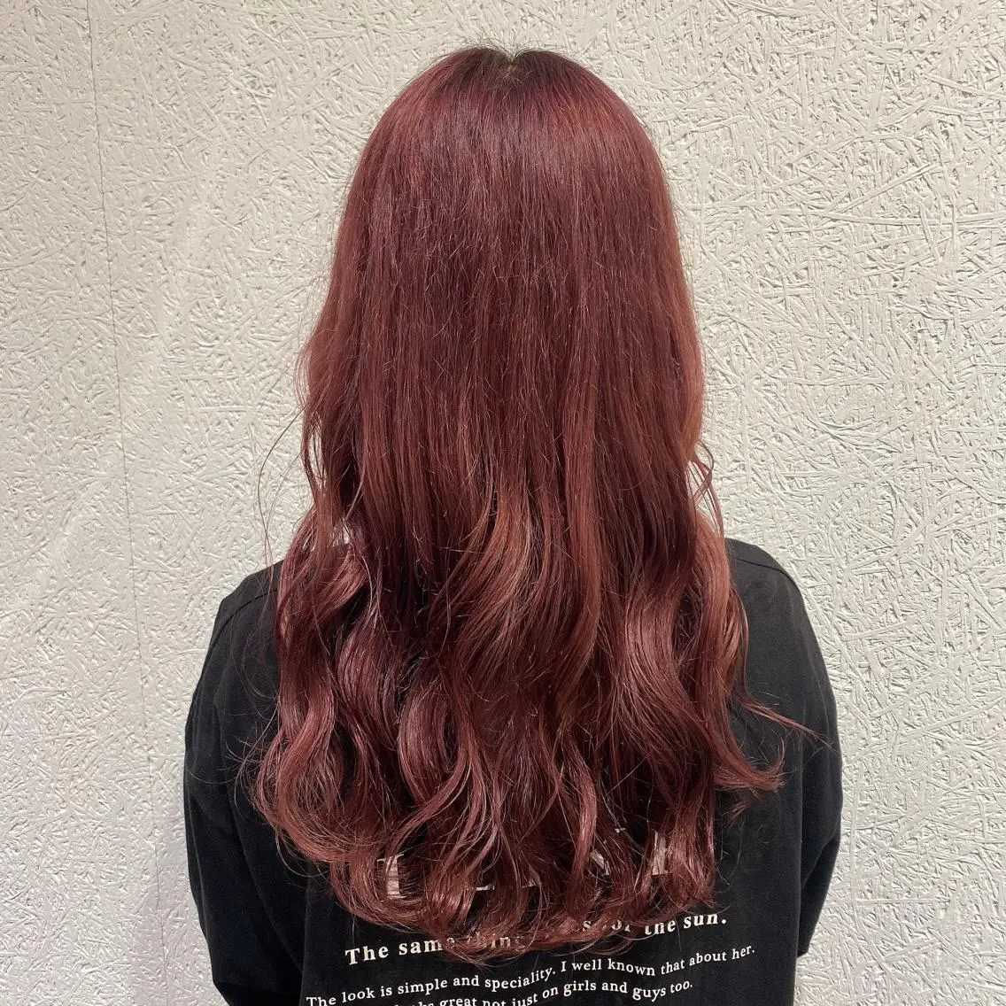 ロング ヘアカラー トリートメント ヘッドスパ 大野 美紅のヘアスタイル