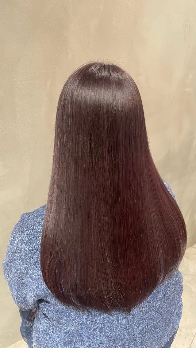 ロング 都築 菜美のヘアスタイル