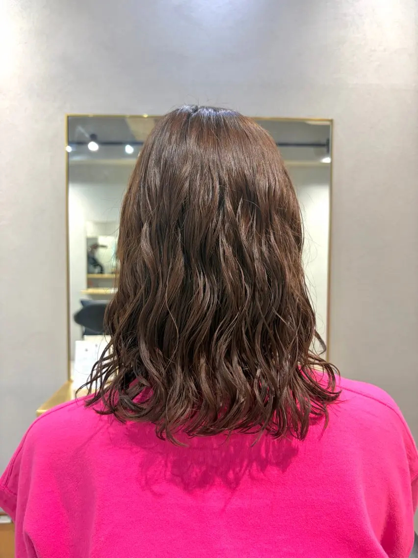 カラー パーマ カット ヘアカラー パーマ 🎀持ちのいいパーマ 🎀mikihoのヘアスタイル