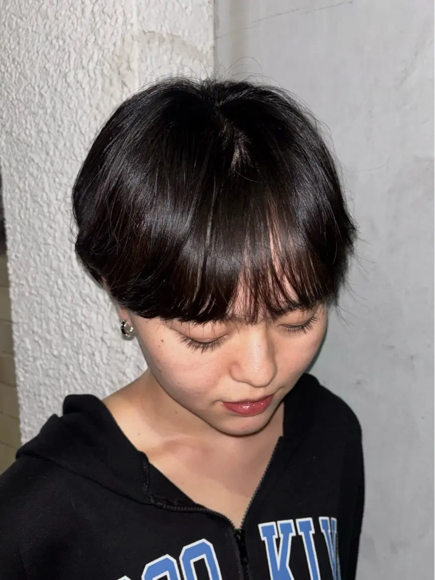 ショート カット レイヤー/似合わせ/ アレンジ🫧ﾆﾍｲ。のヘアスタイル