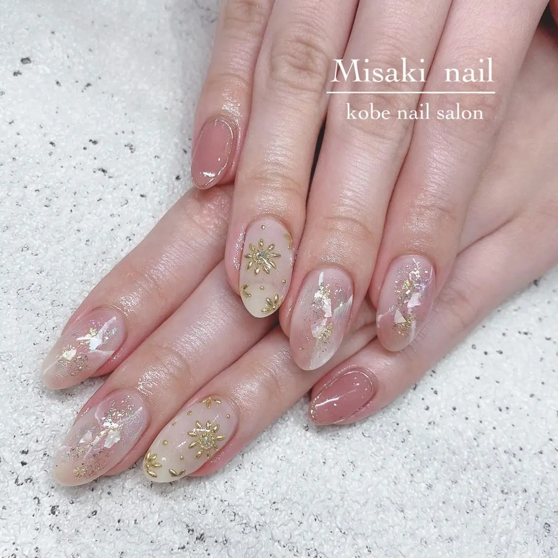 ネイル 韓国ネイル ワンホンネイル ハンドネイル nailsalon miinailsのネイルデザイン