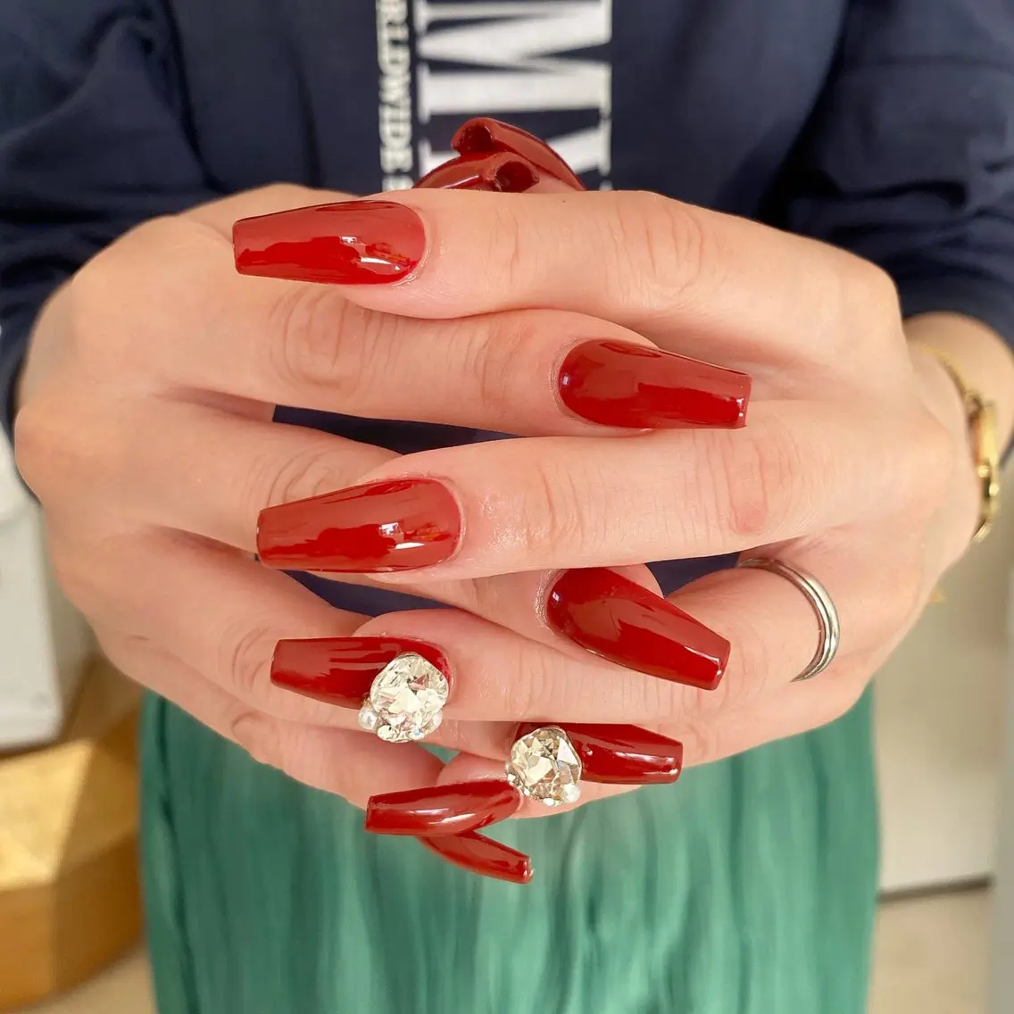 ミディアム 🦋Nail Amo🦋のネイルデザイン