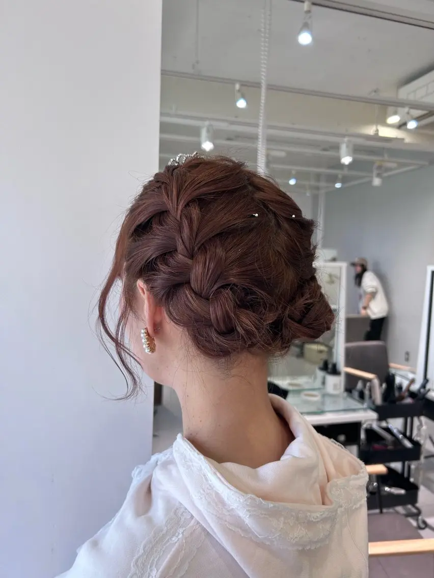 ヘアアレンジ レイヤーカット⛓ hina🩶のヘアスタイル
