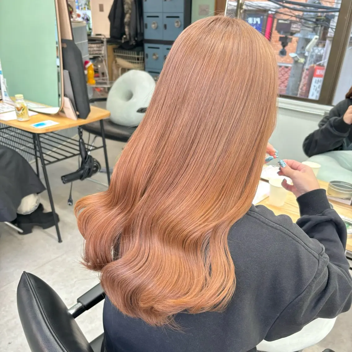 ロング カラー 🎀【透明感カラー 縮毛矯正】さえ🎀のヘアスタイル