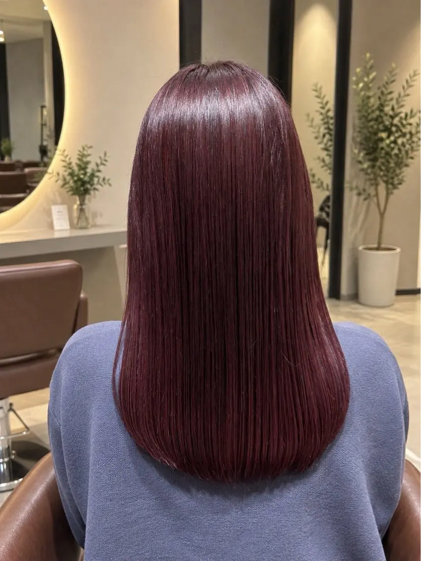 ボルドーカラー系がされたい方はこちらから🌹プチスパ付きの写真