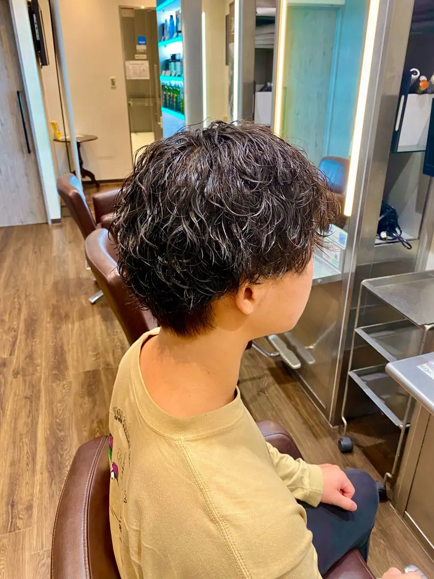 メンズ メンズパーマ 谷口 雅門のヘアスタイル