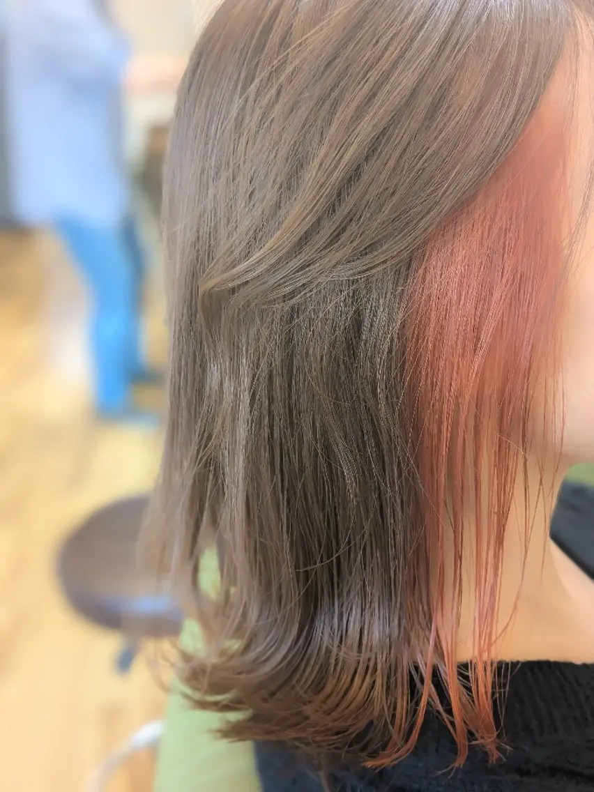 カラー カット ヘアカラー 加藤 彩のヘアスタイル