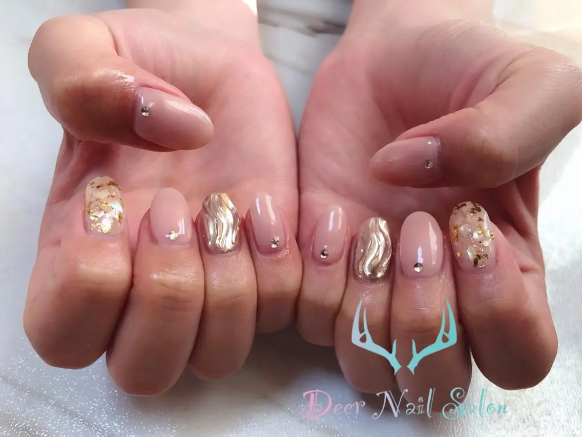 ネイル ハンドネイル ハンドケア Peachy 🍑のネイルデザイン