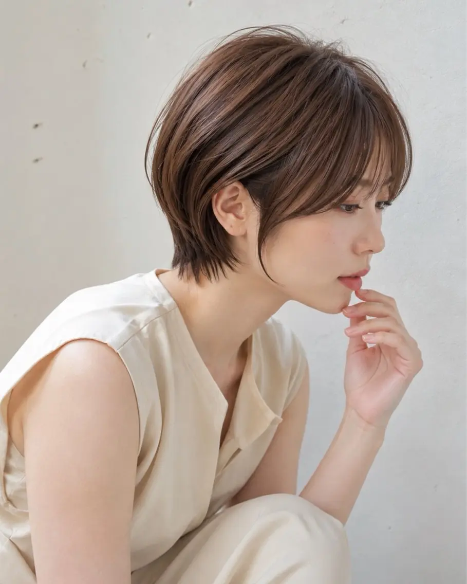 ショート pia 薬院のヘアスタイル