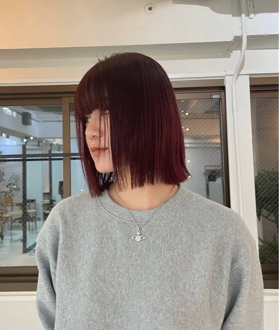 カラー 竹中 彩音のヘアスタイル