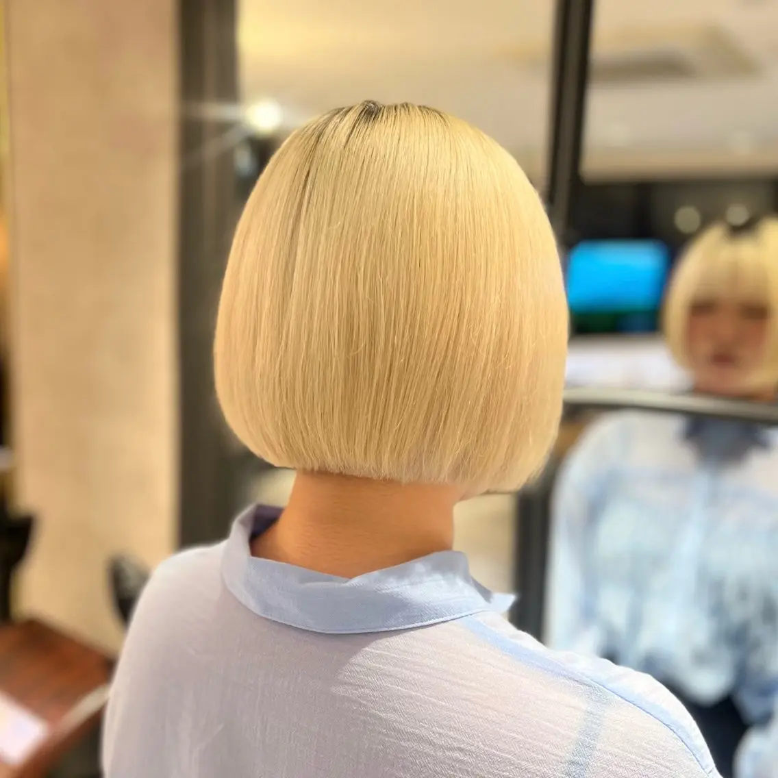 ショート ボブ 井上 香朋のヘアスタイル