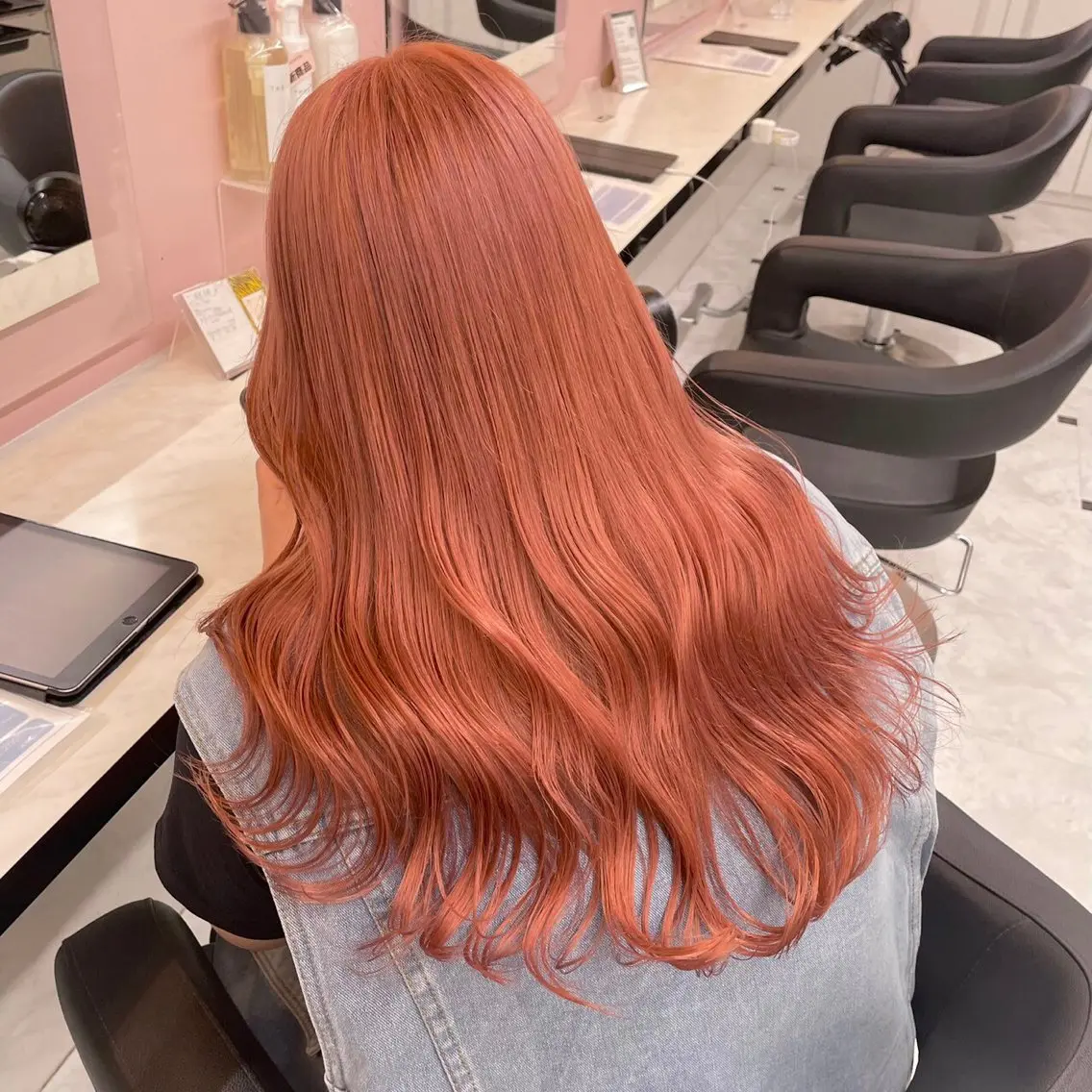 セミロング カラー ヘアアレンジ ヘアカラー トリートメント ヘッドスパ ヘアセット 〈公式〉🕯️ BABY上野🕯️のヘアスタイル