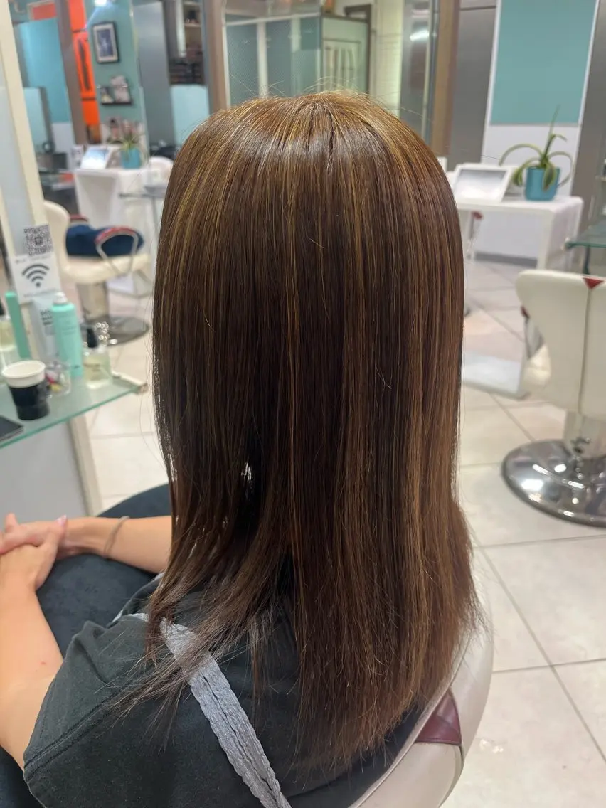 カラー 増田 由紀菜のヘアスタイル