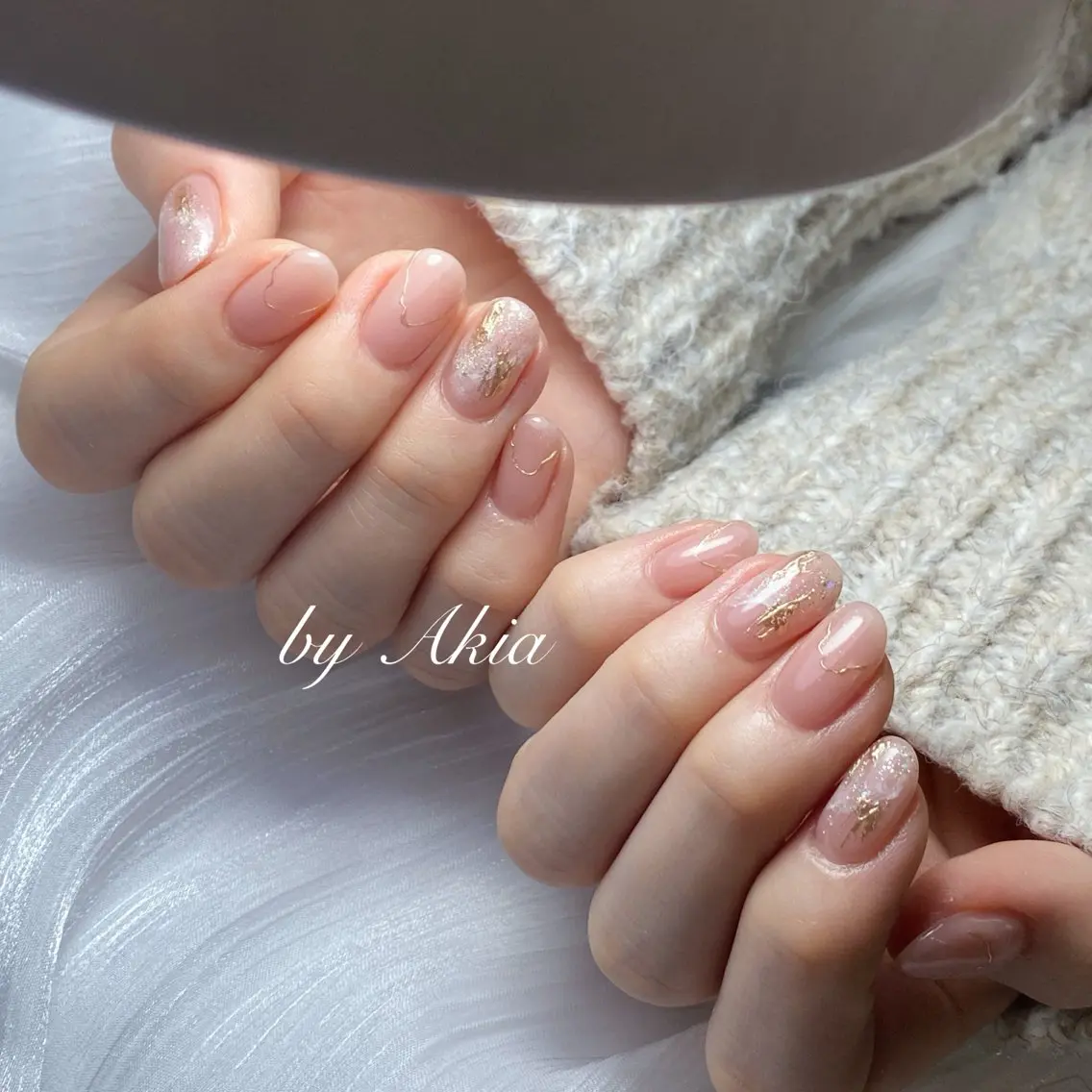 ネイル ニュアンスネイル 春ネイル w wのネイルデザイン