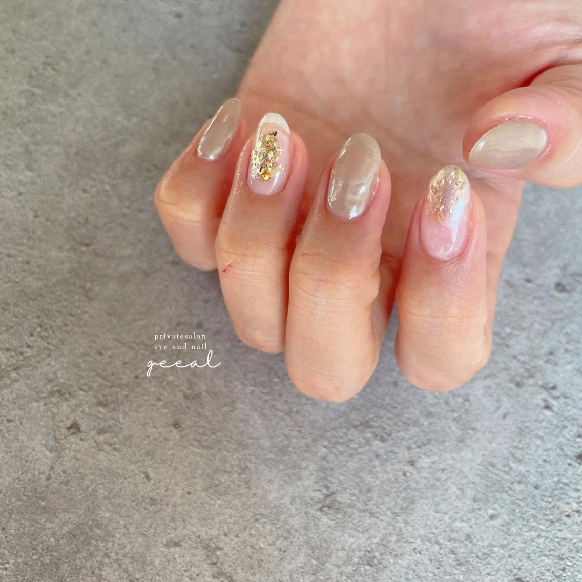 ネイル ハンドネイル ハンドケア salon geealのネイルデザイン