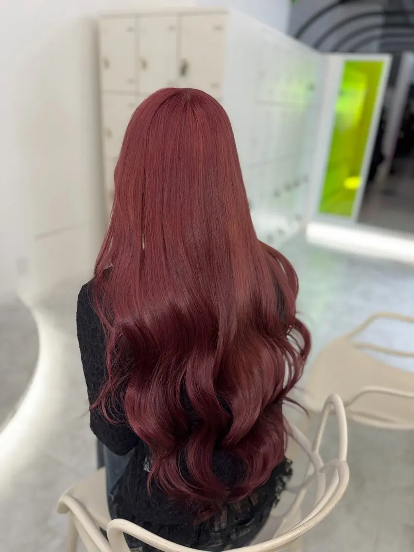ロング カラー ヘアアレンジ ヘアカラー トリートメント ヘアセット 透明感カラー🎀艶髪 Anju/渋谷🎀のヘアスタイル